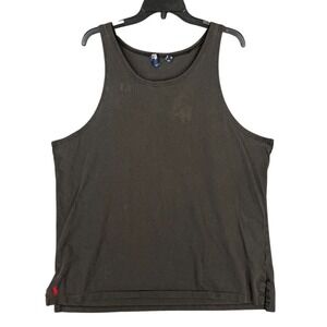 Polo Ralph Lauren Vintage 90s Tank Women XL Single Stitch Made USA Classic Fit